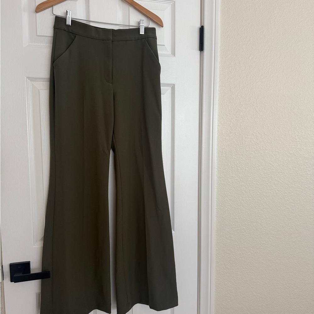Express Olive Green Suit Jacket - Picture 2 of 4